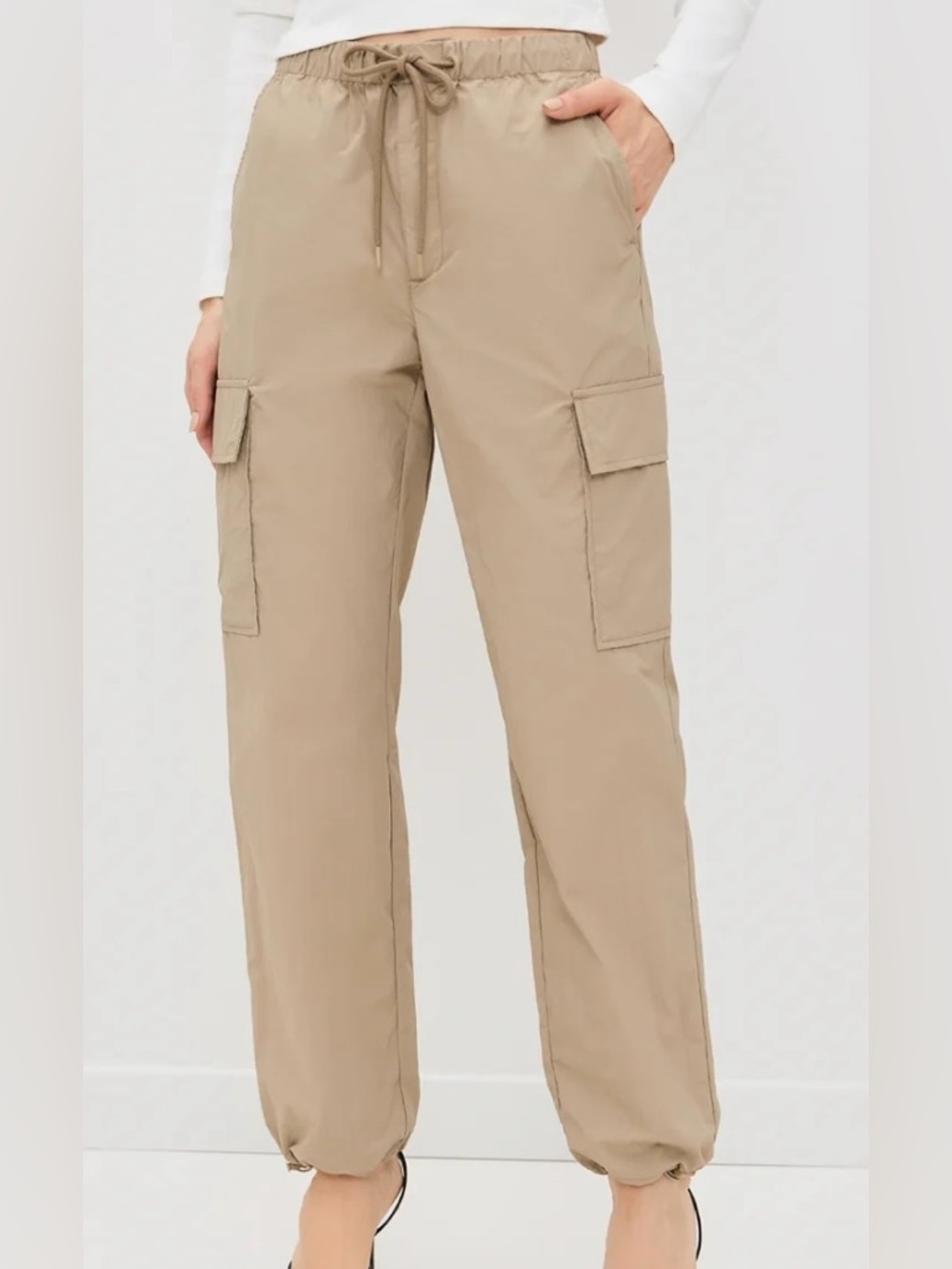 Pistola Jade Jogger Cargo Pants Size XS Taupe Streetwear Urban Lightweight V2